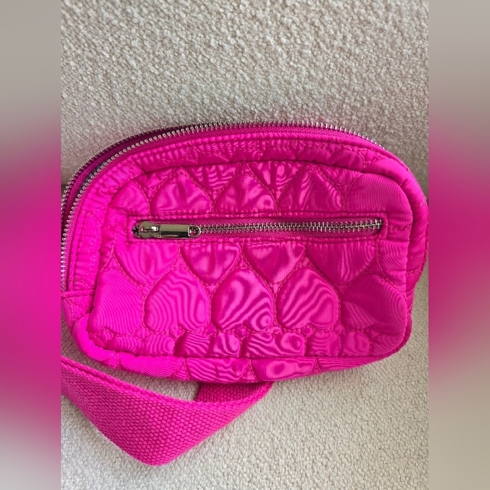 Wild Fable, Quilted Hearts Crossbody/Belt Bag, Hot Pink - TIKTOK Famous!